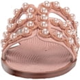 thumbnail image 2 of Sam Edelman Bay Misty Rose Round Toe Slip On Leather Strap Flat Slide Sandals (Misty Rose, 8.5), 2 of 6