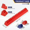 thumbnail image 2 of 46pcs Magnetic Wrench Organizer for Tool Box, Magnetic Modular Wrench Organizer Holder Toolbox Universally for 46 Tools Drawer Chest Ratcheting Offset Wrenches, Red Blue, 2 of 7