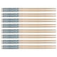 thumbnail image 1 of Juego de palillos chinos, 8 pares de palillos chinos de bambú Palillos chinos de bambú Palillos chinos de bambú reutilizables Logre más, 1 of 12