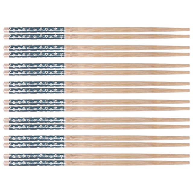 Juego de palillos chinos, 8 pares de palillos chinos de bambú Palillos chinos de bambú Palillos chinos de bambú reutilizables Logre más