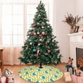 thumbnail image 7 of Yiaed Blue Rabbit Print Christmas Tree Skirt , Tree SkirtsTree Mat for Christmas Winter Holiday Indoor Decorations-48", 7 of 7
