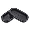 thumbnail image 5 of Uxcell Rubber Grommet Oval Double-Sided Mount Size 83 x 40 mm for Wire Protection 4 Pack, 5 of 5