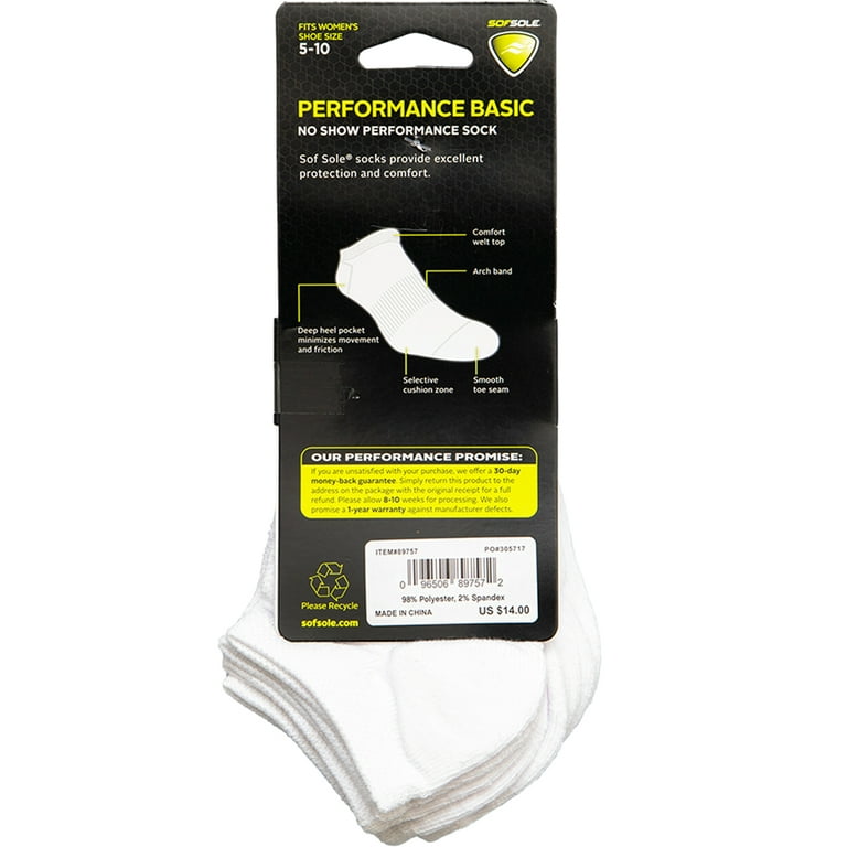 Sof sole no show deals socks