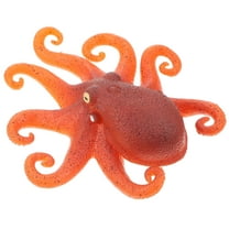 BESTYASH 1Pc Realistic Red Octopus Animal Model for Adults, Perfect Home Decoration Simulation Figurine
