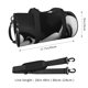 thumbnail image 2 of Easygdp Black White Fluid Sculpture Bolsa de Viaje, Bolsa de Mano, Bolsa de Gimnasio, Bolsa de Equipaje para Viaje, 2 of 6