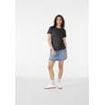 thumbnail image 2 of BELLA+CANVAS Women's Crew Neck Personalized T-Shirt, Create your own Designs, Dark Grey Heather, Medium, 2 of 6