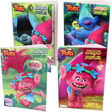 Crayola Trolls Giant Coloring Pages, Trolls Gift for Kids, 18 Pages, Child - Walmart.com