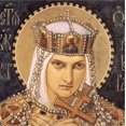 thumbnail image 2 of Art.com Saint Olga, Princess of Kiev, Second Half of the 19th C Stretched Canvas Print Wall Art by Nikolai Alexandrovich Bruni, 24" x 24", 2 of 4