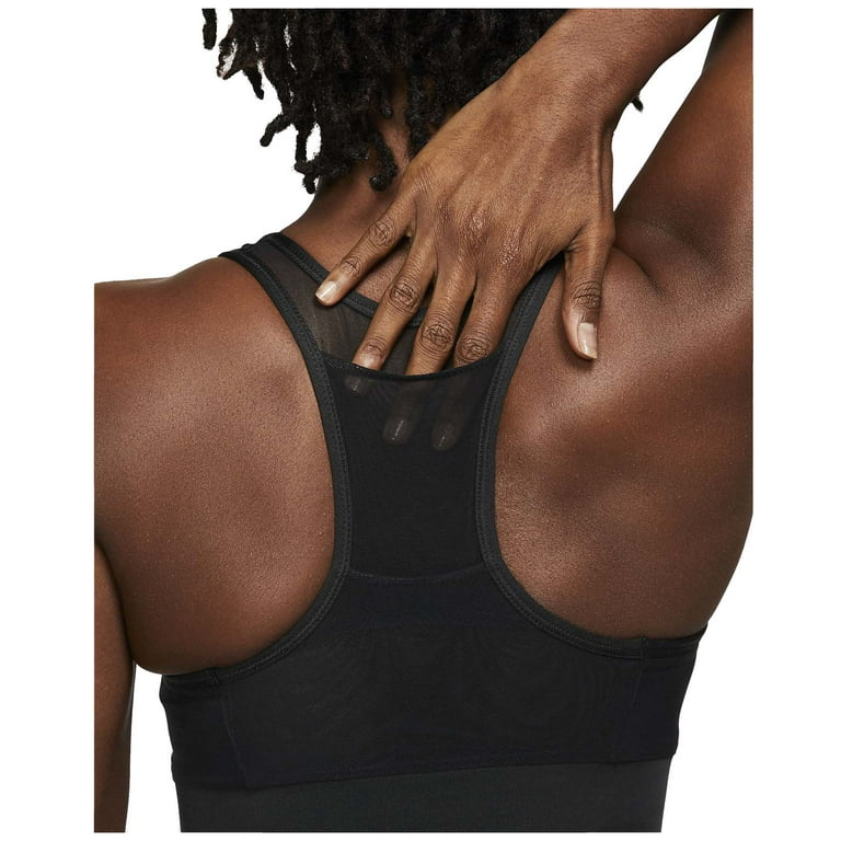 Nike Women's Swoosh Pocket Medium Support Sports Bra Size M 