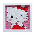 thumbnail image 5 of Pintura de diamantes Capibala hecha a mano con diamantes completos DIY Hello Kitty pegatina de diamantes pintura decorativa pintura de diamantes para niños al por mayor, 5 of 5
