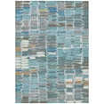 thumbnail image 2 of Addison Rugs Chantille Indoor/Outdoor Transitional Abstract Teal Machine Washable Rectangle Rug, 3' x 5', 2 of 8