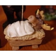 thumbnail image 2 of 7 Piece Moose Nativity Scene Set Faux Carved Cabin Wood Christmas Lodge Decor, 2 of 2