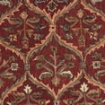 thumbnail image 3 of SAFAVIEH Anatolia Trenton Traditional Wool Area Rug, Red/Navy, 4' x 4' Round, 3 of 4