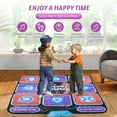 thumbnail image 6 of Nieyigj Kids Music Dance Pad Interactive Electronic Dance Mat for TV PC Video Game Dance Pads Improve Coordination Anti Slip Dance Mat Toy, 6 of 9