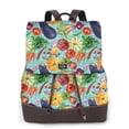 thumbnail image 1 of Easygdp Vegetable (2) Mochila de Cuero para Mujeres, Bolso de Hombro, Bolsos de Mano de Moda para Trabajo y Viajes, 1 of 4