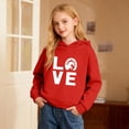 thumbnail image 2 of Wxolcjlv Toddler Girls Cute Horse Hooded Pullover Sweatshirt Cozy Long Sleeve Daily Top, Sizes 2-14, 2 of 4