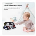 thumbnail image 3 of WLOELOEW Multicolor Mirror Cloth Book | Folding Book | Baby Toy Baby | 0-2 Years Old Early Education Cognition | Ringing Paper Book, 3 of 3