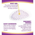 thumbnail image 4 of Dr. Scholl's Ball of Foot Cushions for High Heels (One Size) Relieve and Prevent Ball of Foot Pain with Discreet Cushions that Absorb Shock and Make High Heels More Comfortable, 4 of 8