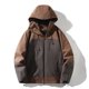 thumbnail image 1 of Puntoco Chaqueta Deportiva Con Capucha De Color Liso Para Mujer, De Manga Larga, Para Exteriores, Para Otoño E Invierno, 1 of 6