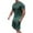 Green, variant on CHGBMOK Men's 2 Piece Outfits Sweat Suit 2 Piece Outfit Casual Contrast Sports Jogging Tracksuits Set M-5XL