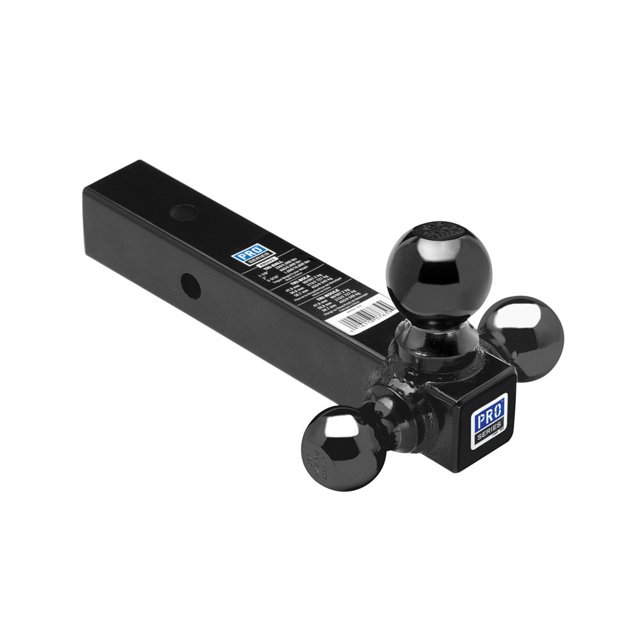 Pro Series Hitch Trailer Hitch Ball Mount 80425 Class III; Fits 2 Inch Receiver; Non-Swivel; Non-Extendable; 8 Inch Hollow Shank; Steel