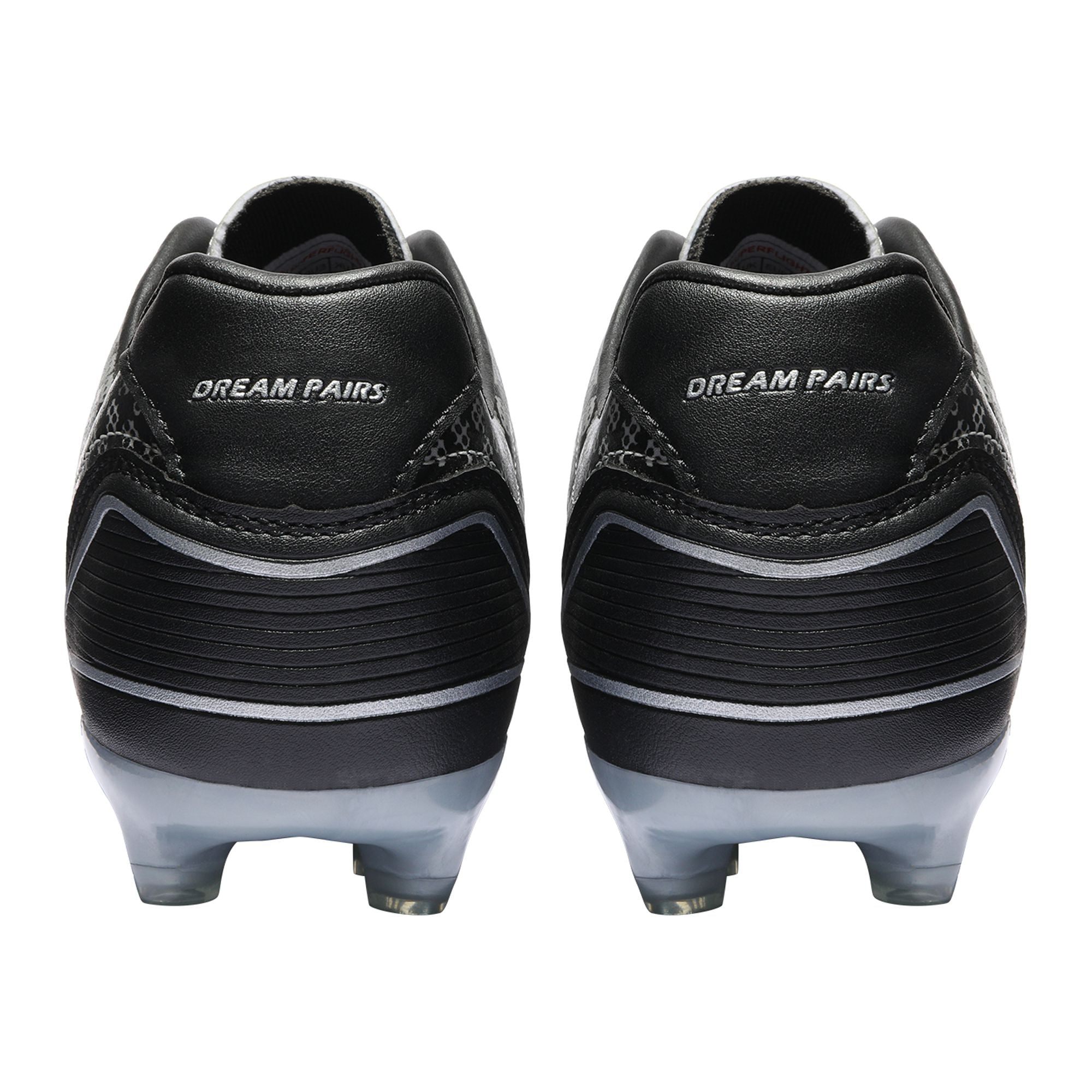 BURUDANI Mens Soccer Cleats Firm Ground Soccer Shoes Football Shoes SILVER BLACK Size 7.5 Walmart