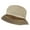 Khaki, variant on Big Size Cotton Blend Twill Bucket Hat - Navy XL-2XL