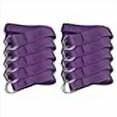 thumbnail image 3 of Sunshine Yoga 10-Pack Yoga Strap, 6-Foot Yoga Straps With Anti-Slip D-Ring Buckle, Adjustable Leg Stretching Strap for Muscle and Hamstring Stretch, Exercise Strap for Schools and Studios, Purple, 3 of 4