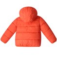 thumbnail image 3 of Children Kids Winter Warm Hooded Coats Baby Boys Girls Thick Jackets Plus Velvet Coat Toddler Solid Cotton Outerwear for 2-7T, 3 of 9