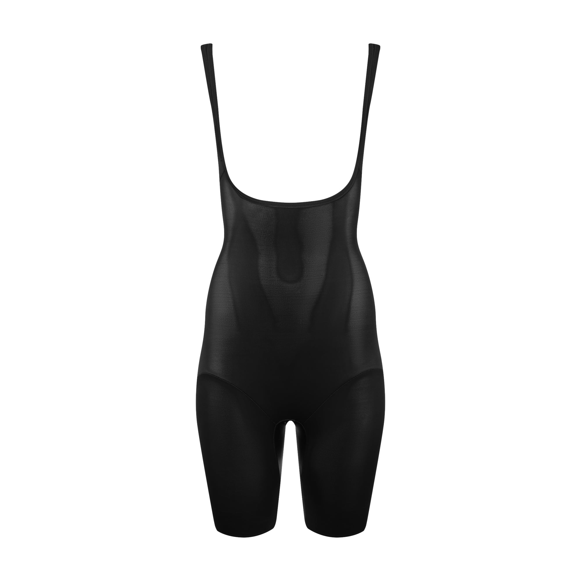 Naomi & Nicole Women's Comfortable Firm Control Open-Bust Shaping Bodysuit Shapewear