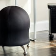 thumbnail image 4 of Safco Zenergy Chaise de Bureau à Profil Bas avec Siège Actif, Gris, 4 of 7