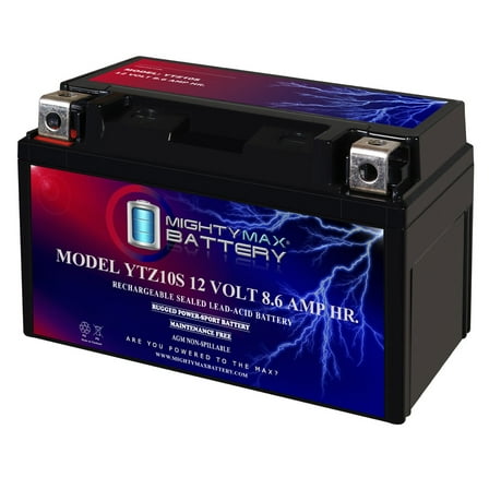 YTZ10S 12V 8.6AH Battery Replaces Honda Motorcycle 500 CBF 04-08
