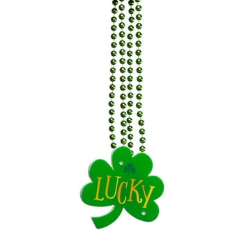 Way to Celebrate St. Patrick's Day Light Up Shamrock Necklace