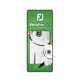 thumbnail image 4 of Guante de golf FootJoy WeatherSof para mujer, blanco, talla mediana, mano izquierda, 4 of 4