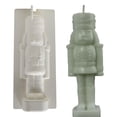 thumbnail image 3 of de ve de de Cascanueces duradero, aromaterapia para jabón, bomba de baño, de silicona, s de resina Macarena Molde para hacer velas, 3 of 8