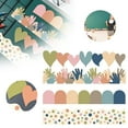 thumbnail image 2 of Colorful Bulletin Board Borders Classroom Scalloped Trim Spring Bulletin Board Decorations for School Whiteboard Cork Poster Board Chalkboard Wall ) Harlik, 2 of 8