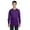 Purple, variant on Gildan G540B Youth Heavy Cotton Long-Sleeve T-Shirt