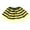 Yellow, variant on Toddler Girls Cute Summer Casual Uniform Skirts Rainbow Birthday Party Tutu Performance Striped Prints Fashion Kids Flowy Skirts Size 2-8T