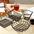 thumbnail image 3 of French Fries Basket Portable Stainless Steel Chips Mini Frying Basket Strainer Fryer Kitchen Cooking Chef Mesh Basket Colander, 3 of 6