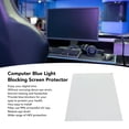 thumbnail image 3 of Computer Blue Light Blocking Screen Protector, Reduce Strain PC  Eye  Filter Film Highly Transparent PET Dustproof 16:9  for Home, 3 of 8