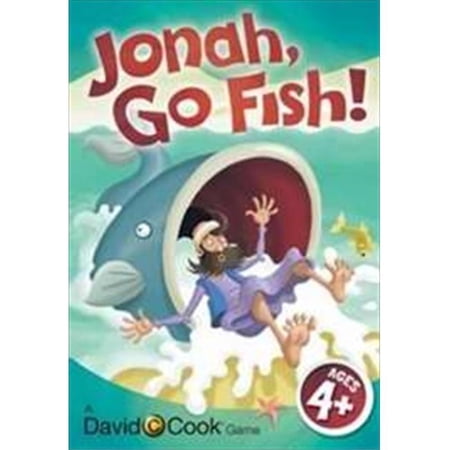 David C. Cook Gm Jonah Go Fish Jumbo Card Game