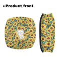 thumbnail image 2 of HELLHERO Sunflower Seat & Back Covers Rollator Walker Seat Back Cover Dust Proof for Streets Washable Easy to Use, 2 of 7