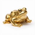 thumbnail image 3 of Gold Frog Slow Rising Squishy Toy with Soft Squeeze Texture, 1 Pack, Metallic Gold, for Kids and Adults Relaxation, Animal Squeeze Toy, 3 of 3