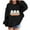 Black, variant on Makaor Fall Hoodies Toddler Boy Girls Halloween Pullover Sweatshirts Ghost Long Sleeve Coats Fleece Clothes Pockets