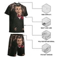 thumbnail image 3 of Kids Goosebumps Short Sleeve T-Shirt And Shorts Outfit Set Athletic Mesh Shorts Set for Boys, 3 of 7