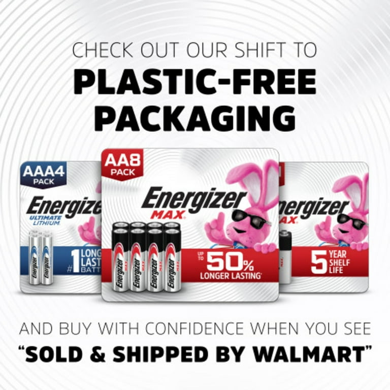 Energizer MAX (4 pack), D Cell Alkaline Batteries - Walmart.com