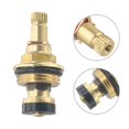 thumbnail image 3 of Brass Faucet Tap Valve Spool Faucet Cartridge Hot And Cold Water Spool G1/2 Bsp 20 Tooth Cartridge Valves Bathroom Access, 3 of 5