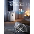 thumbnail image 3 of Dreo Aires Acondicionados Portátiles, Aire Acondicionado para Dormitorio con Refrigeración Sin Drenaje, 45 dB Silencioso, Aplicación/Voz/Remoto, Temporizador 24 Horas con Ventilador y Deshumidificador, 3 of 5