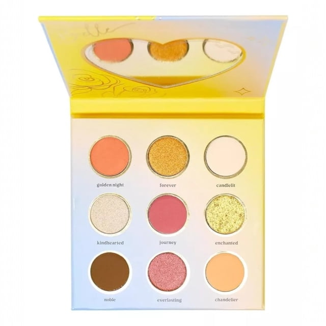Paleta 9 Sombras Ojos,disney Princesa Bella,the Creme Shop