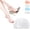 Transparent, variant on 3 in 1 Pro Toe Straighteners Silicone Gel Cushion, Breathable Honeycomb Forefoot Sleeve Soft Elastomer Separator Guard with Ventilated Mesh for Daily Foot Support